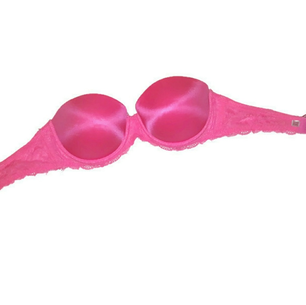 Victoria's Secret Hot Pink Multi way push up bra 36b